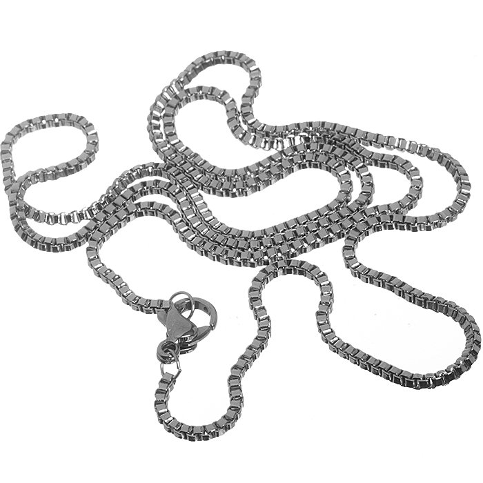 Řetízek z chirurgické oceli, 1,5 mm (50 cm)