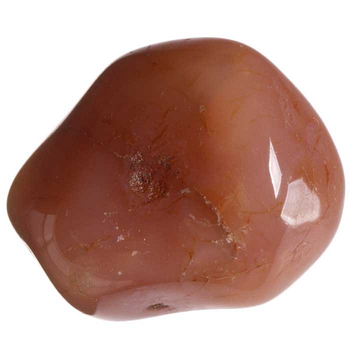 Achát oranžový tromlovaný M