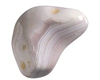 Achát růžový tromlovaný M