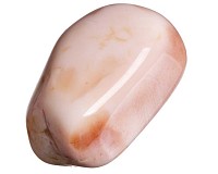 Achát růžový tromlovaný M