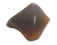 Achát šedý tromlovaný M