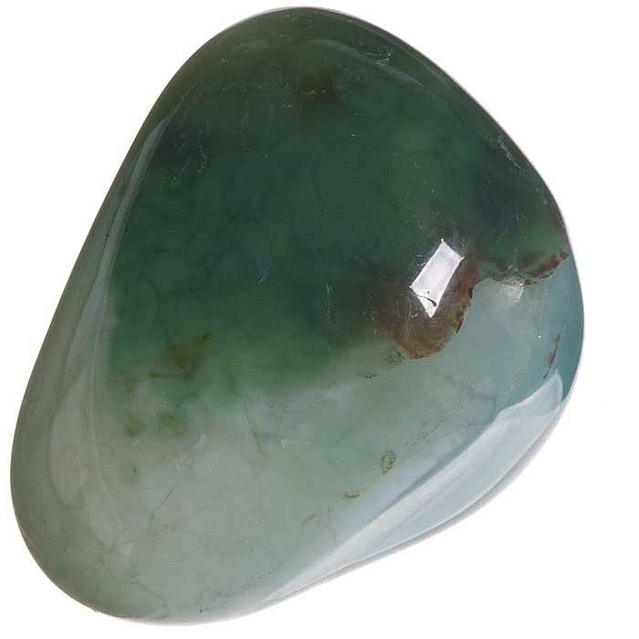 Achát tromlovaný barevný, L