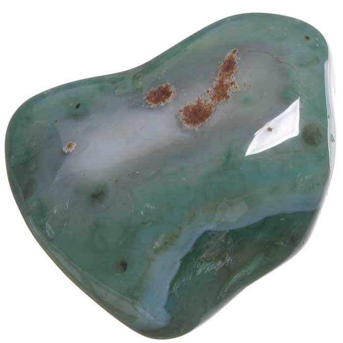 Achát tromlovaný barevný, M