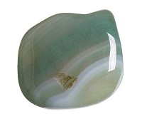 Achát tromlovaný barevný, M