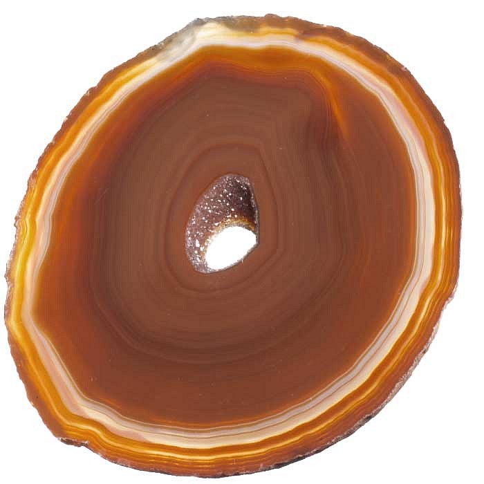 Achátový plátek 4A; 110x100 mm