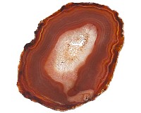 Achátový plátek 4A; 115x90 mm