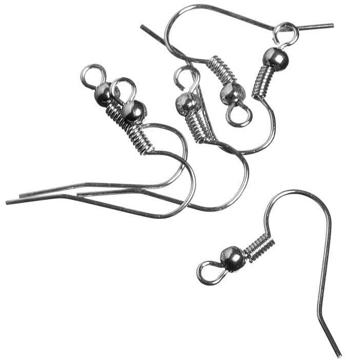 Afroháček platinový bez niklu (20 ks)