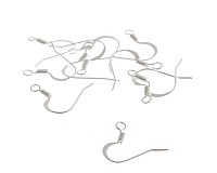 Afroháček stříbrný bez niklu (20 ks)