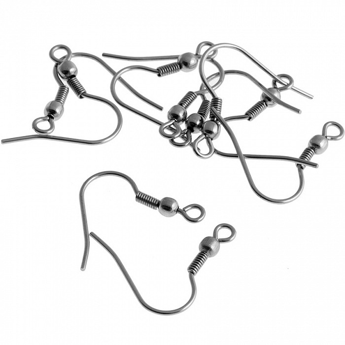 Afroháček z chirurgické oceli (10 ks)