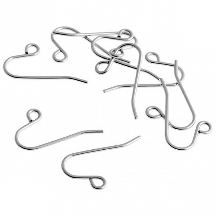 Afroháček z nerezové oceli (10 ks)