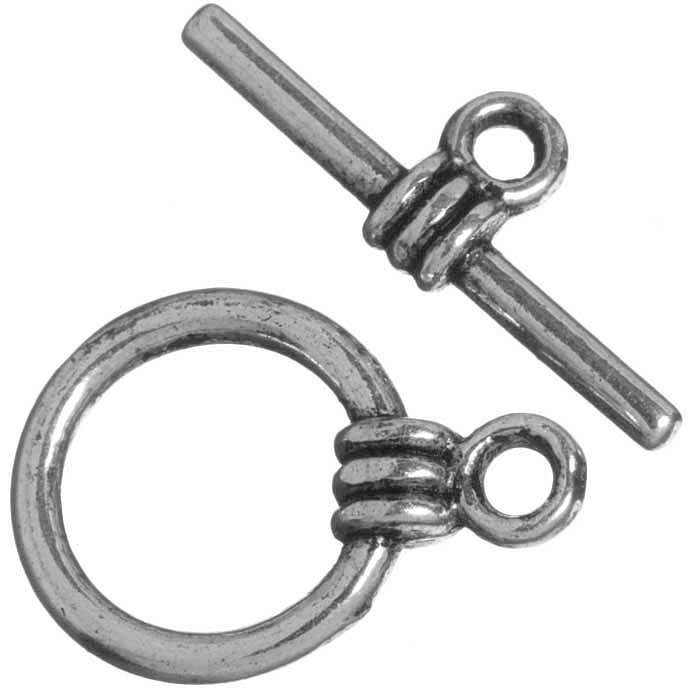 Americké zapínání platinové, 10 mm, 20 setů