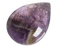 Ametyst chevron; kapka; kabošon 18 mm