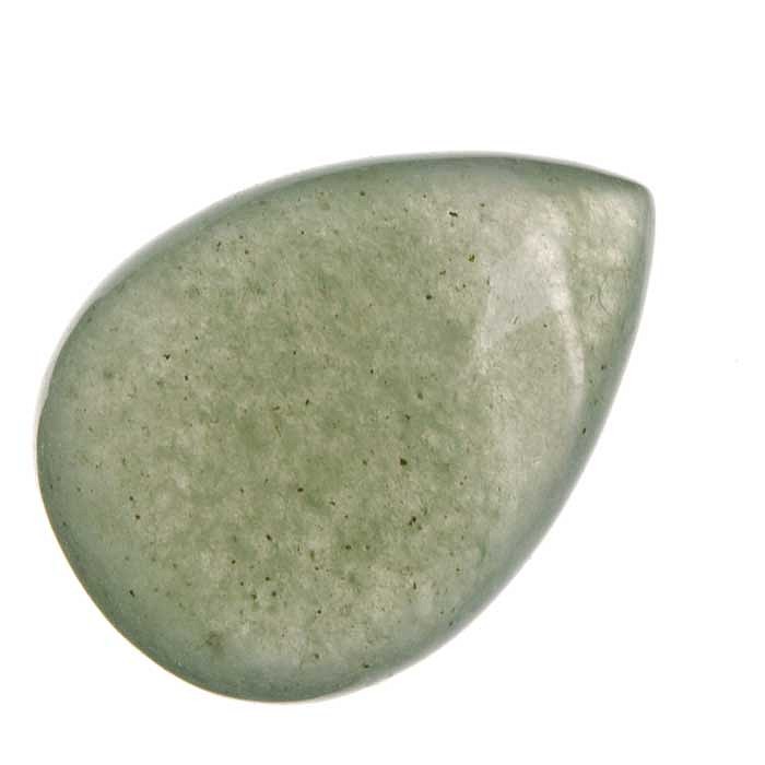 Avanturín, kabošon kapka, 14 mm