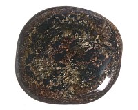 Bronzit, tromlovaná placička