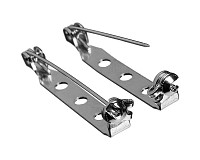 Brožový můstek s pojistkou, 27x5 mm, (5 ks)