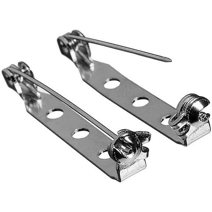 Brožový můstek s pojistkou, 38x5 mm, (20 ks)