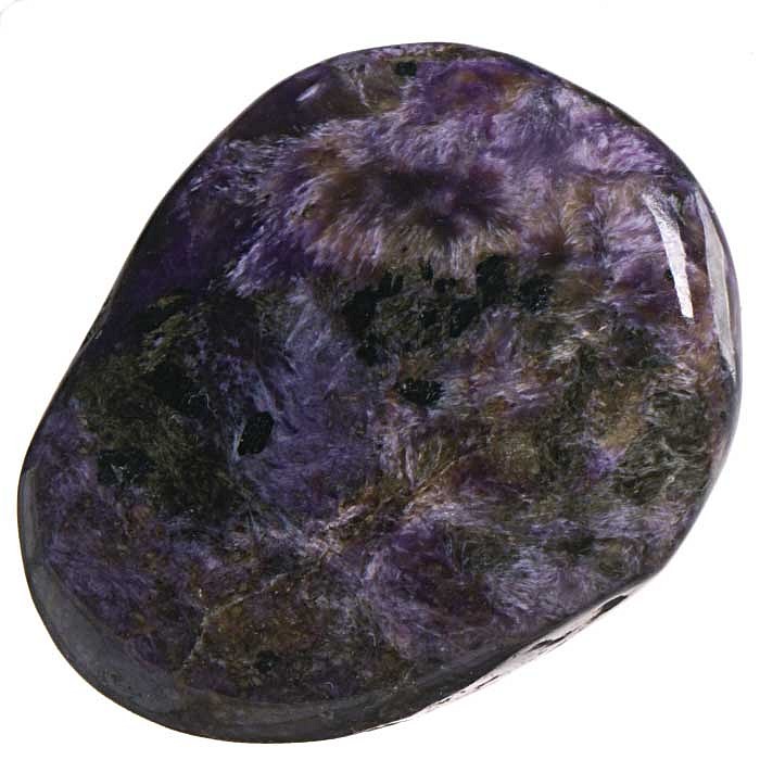 Čaroit, tromlovaná placička 40 mm