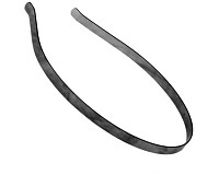 Čelenka černá, 390x5 mm