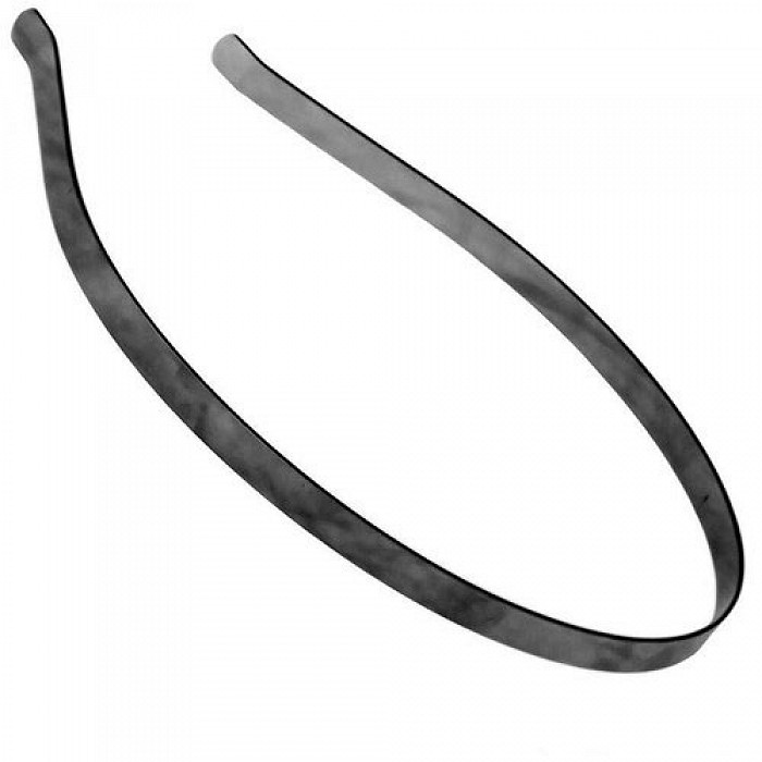 Čelenka černá, 390x5 mm