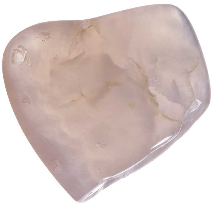 Chalcedon tromlovaný růžový, L