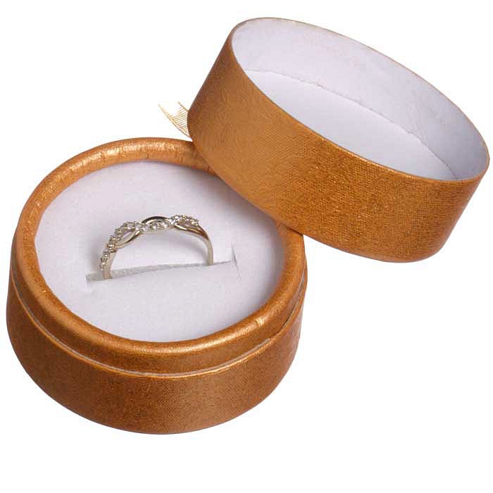 Dárková kulatá krabička, 5,5x3,5 cm