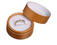 Dárková kulatá krabička, 5,5x3,5 cm