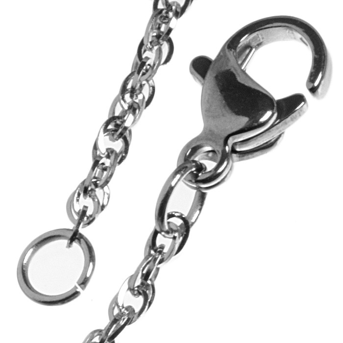 Dlouhý řetízek z nerezové oceli, 1,8 mm (75 cm)