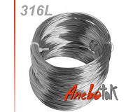 Drát z nerezové oceli 316L měkký, 1 mm, svitek 100 m
