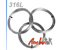 Drát z nerezové oceli 316L tvrdý, 0,3 mm, svitek 10 m