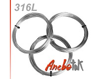 Drát z nerezové oceli 316L měkký, 1 mm, svitek 10 m
