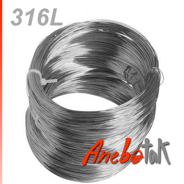 Drát z nerezové oceli 316L měkký, 0,22 mm, svitek 100 m