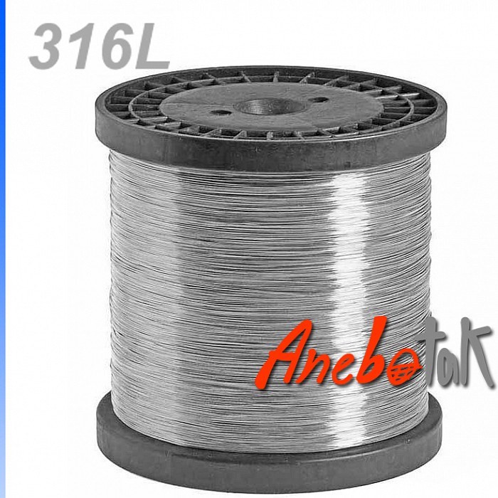 Drát z nerezové oceli 316L tvrdý; 1,2 mm, cívka 3,1 kg