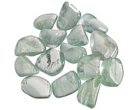 Fluorit duhový tromlovaný S,  15 ks