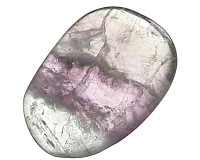 Fluorit, tromlovaná placička 47 mm