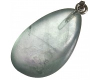 Fluorit valounek matný, přívěsek