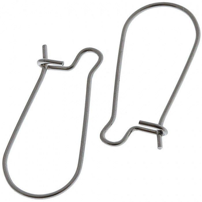 Háček z chirurgické oceli, 25x11 mm (50 ks)