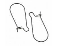 Háček z nerezové oceli,20x9 mm (10 ks)