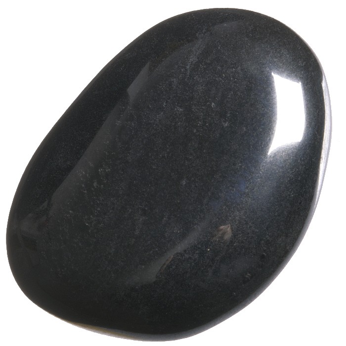 Hematit, tromlovaná placička 38 mm