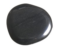 Hematit, tromlovaná placička 42 mm