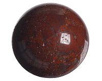 Jaspis brekcie, kabošon kulatý 20 mm