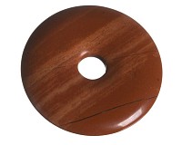 Jaspis červený, donut 30 mm
