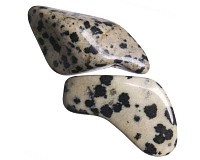 Jaspis dalmatin tromlovaný M; 2 ks