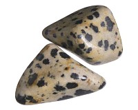 Jaspis dalmatin tromlovaný M; 2 ks