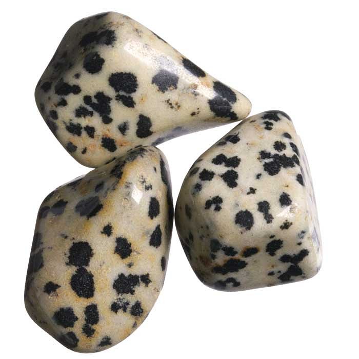 Jaspis dalmatin tromlovaný M; 3 ks