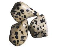 Jaspis dalmatin tromlovaný M; 3 ks