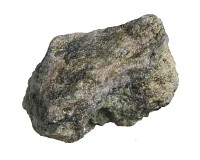 Jaspis epidot, surový minerál