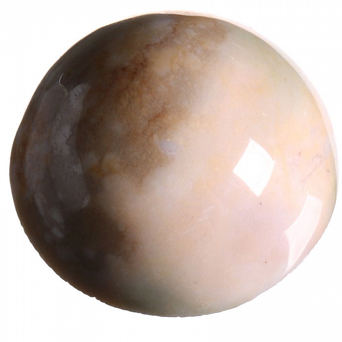 Jaspis, kabošon 25 mm