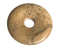 Jaspis obrázkový, donut 30 mm