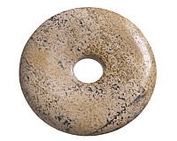 Jaspis obrázkový, donut 30 mm