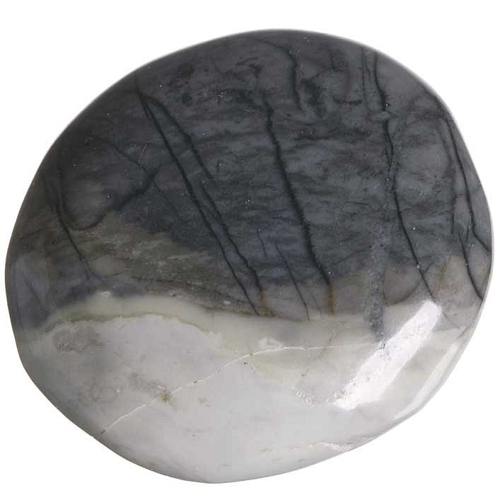 Jaspis picasso, tromlovaná placička